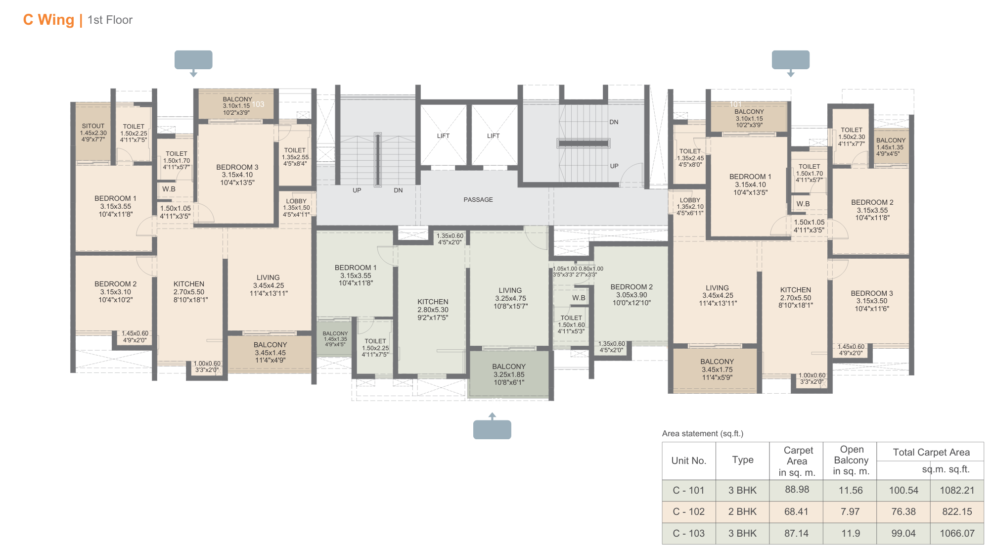 Rohan-VITI-C-Wing-1-st-Floor