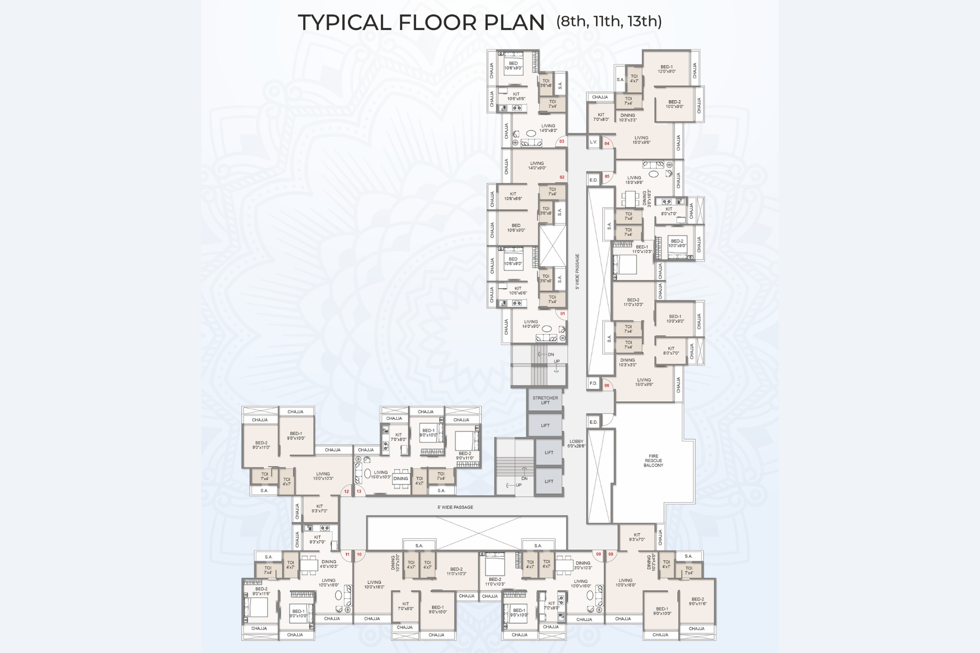 Tirupati-Kalash-Typical-Floor-Plan