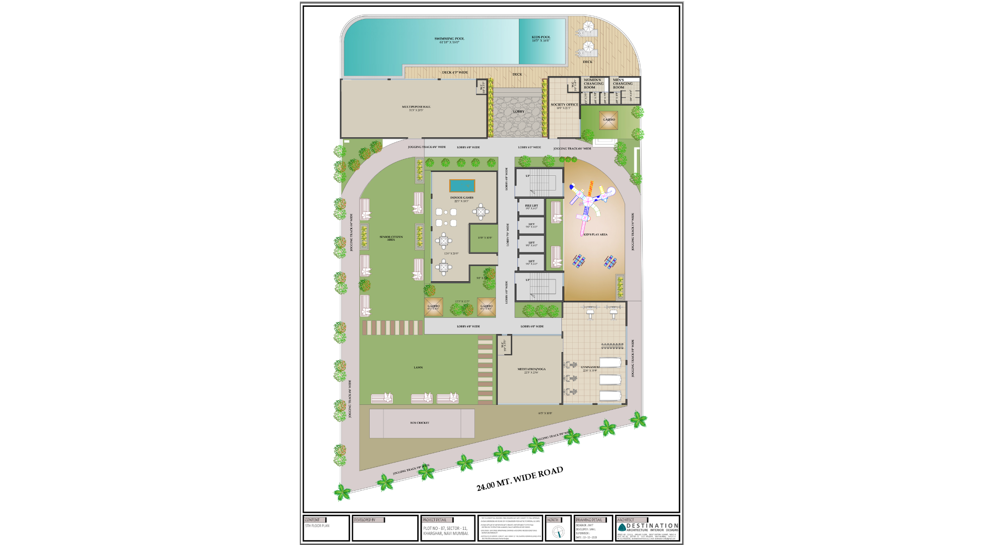Shreeji-Infinity-5th-Floor-Plan
