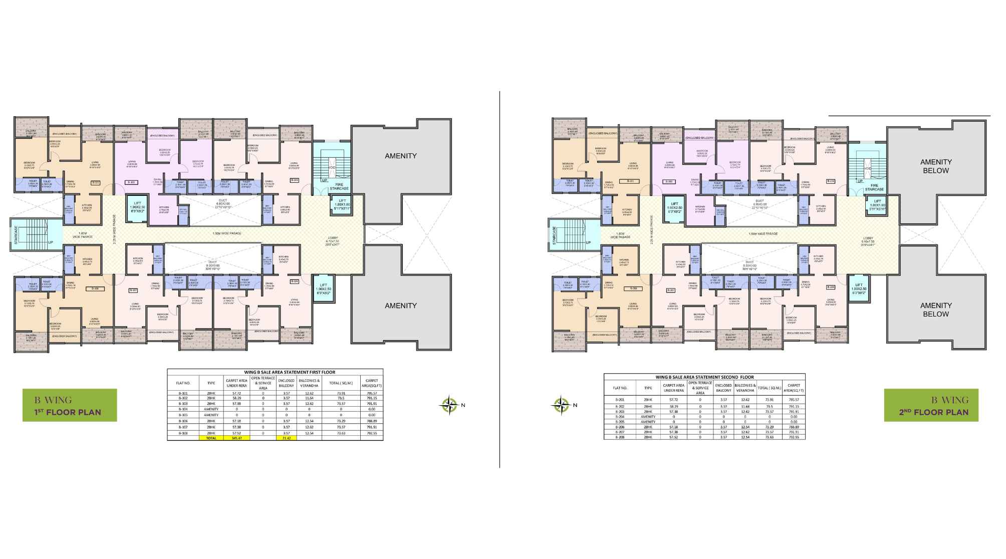 Basil-Flora-B-Wing-1st-&-2nd-Floor-Plan