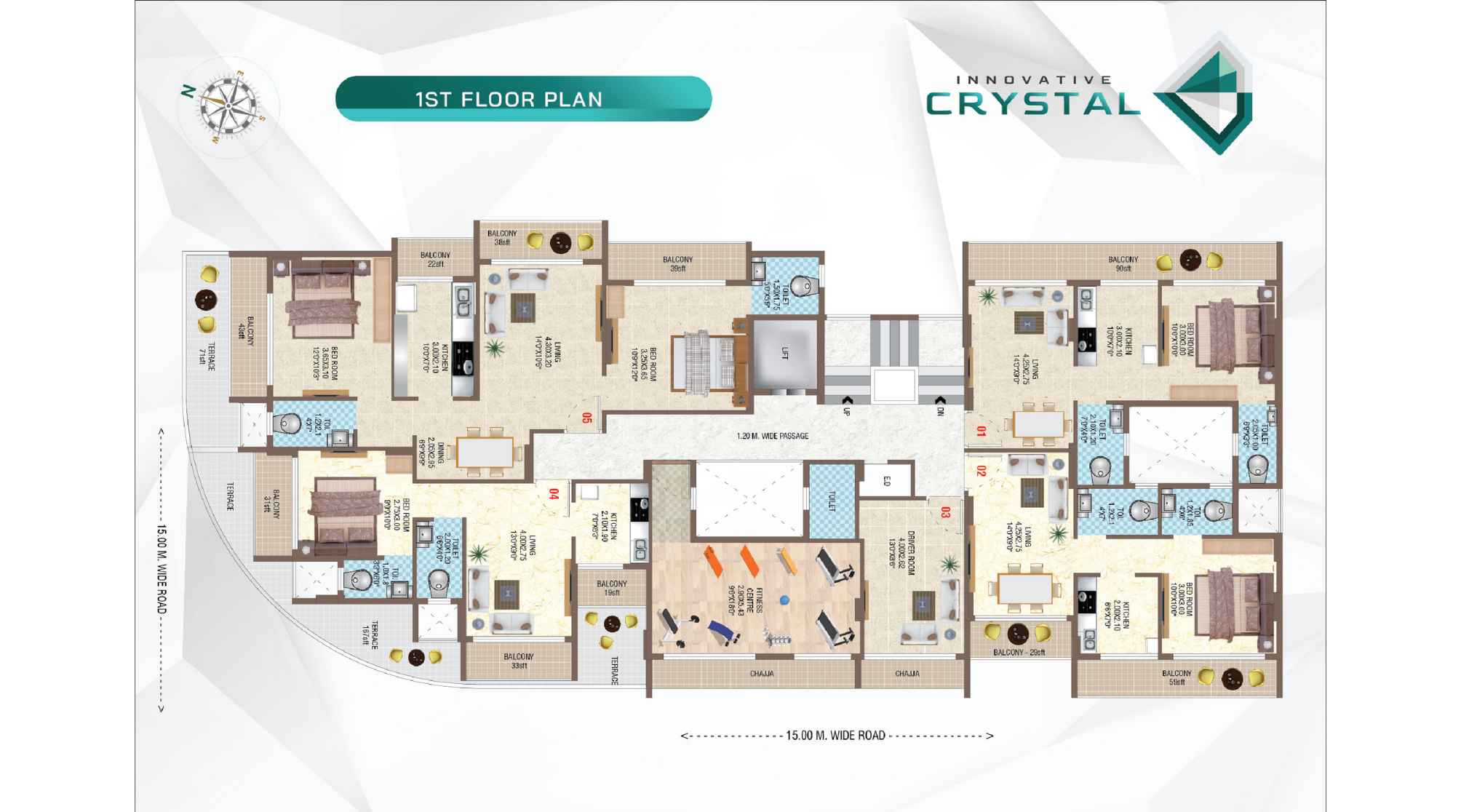 Pinnacle-Innovative-Crystal-1st-Floor-Plan
