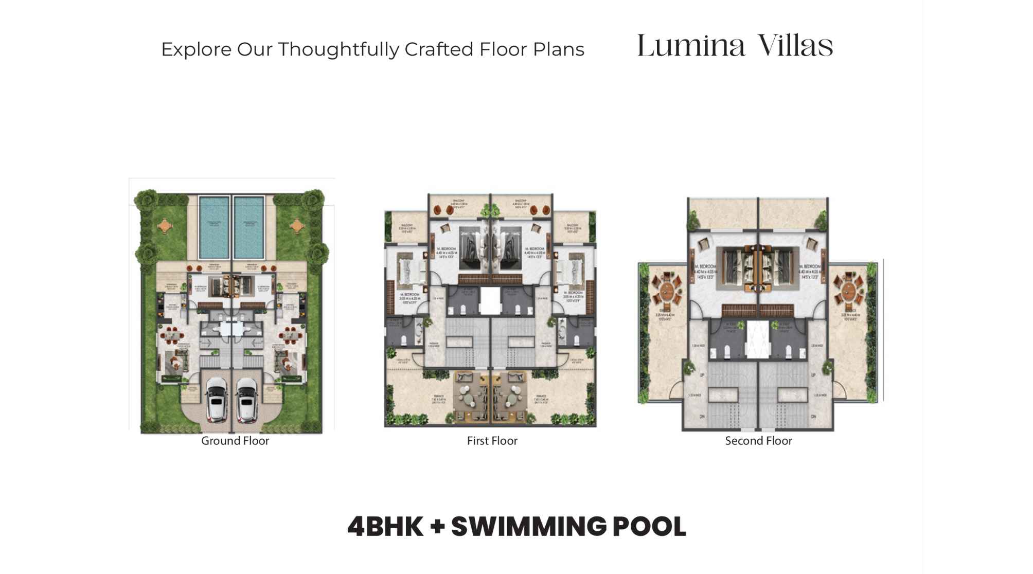 Strella-Villas-4-BHK-Row-House-Swimming-Pool