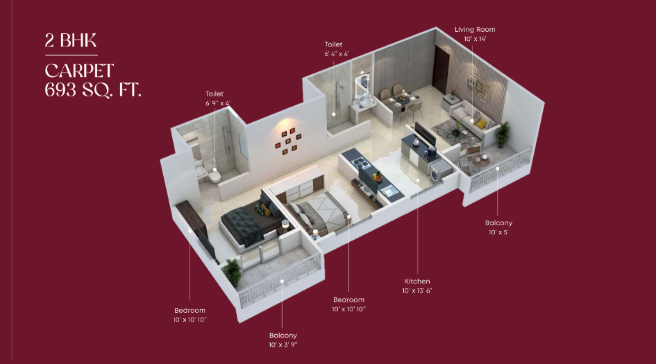 Divine-Vastu-Floor-Plan-2-BHK