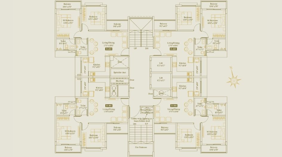 legacy-Milestone-Typical-Floor-Plan-D-Wing