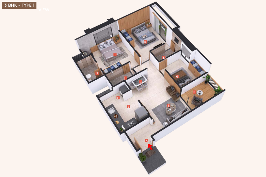 Nexus-westia-Floor-Plan-3-BHK