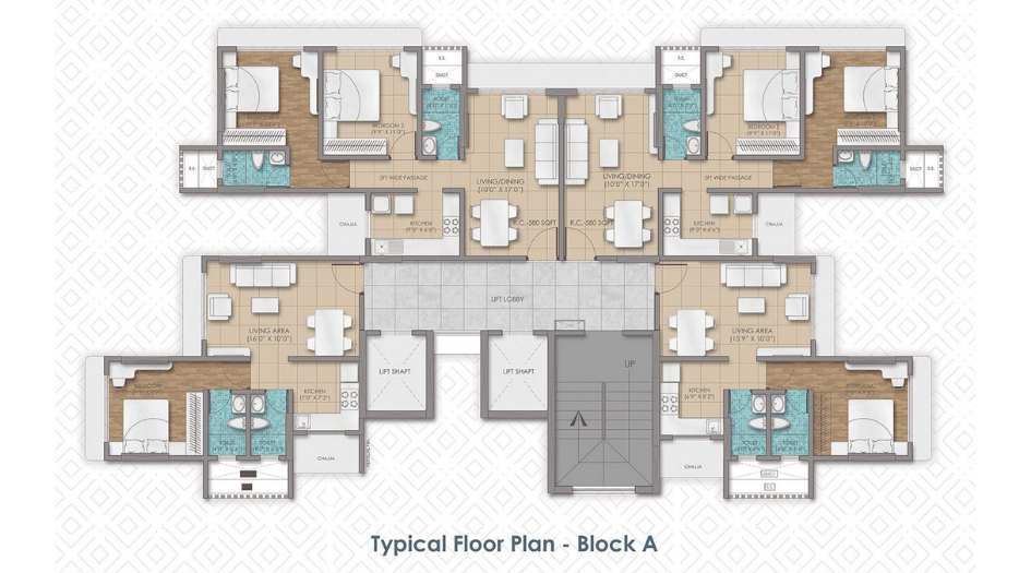 Sai-Radha-Typical-Floor-Plan