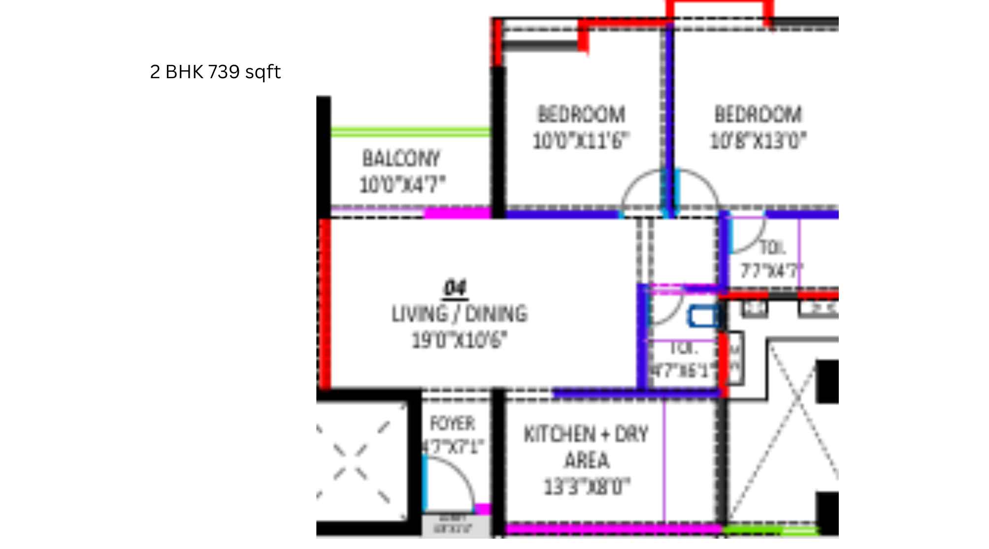 Kiran-Swastik-Gallery-2BHK-Floor-Plan-2