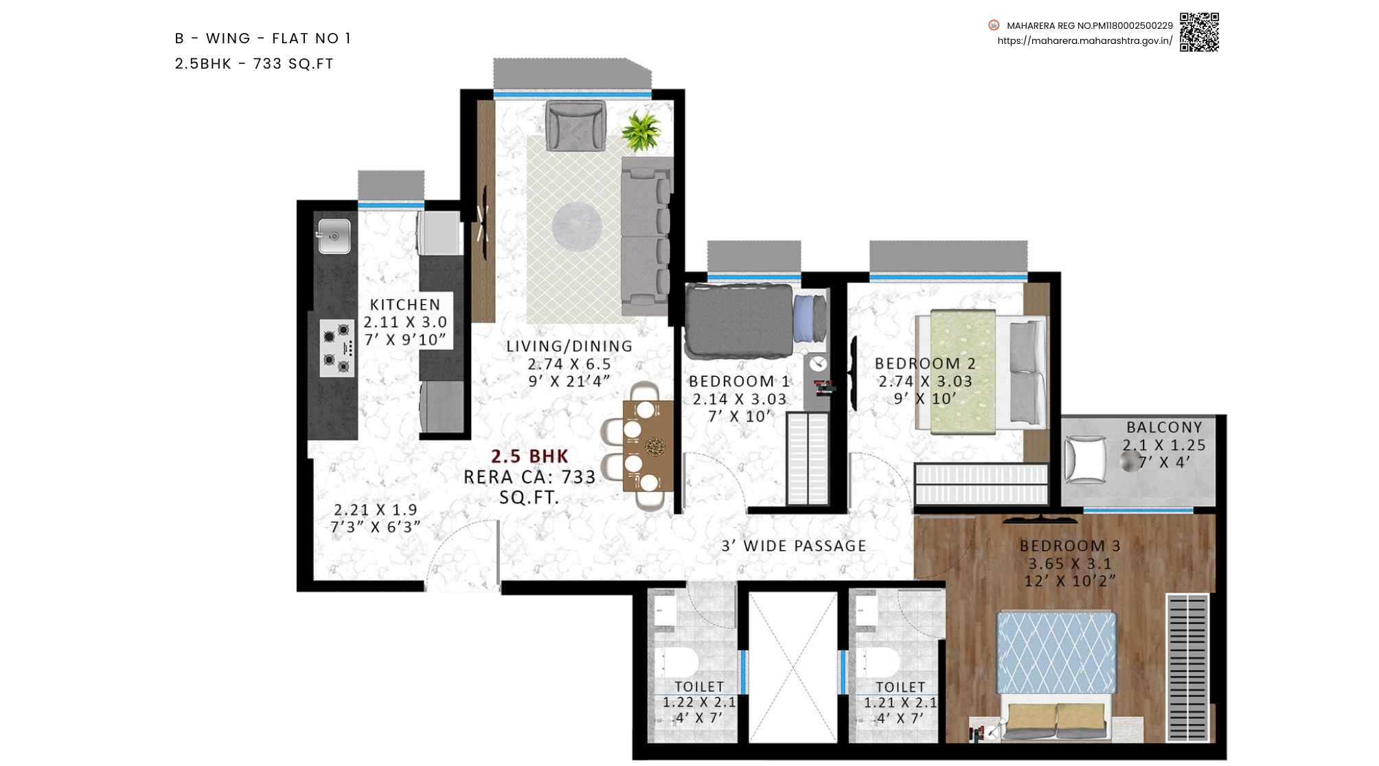Agrawal-Phoenix-Codename-2.5-bhk-733-sqft
