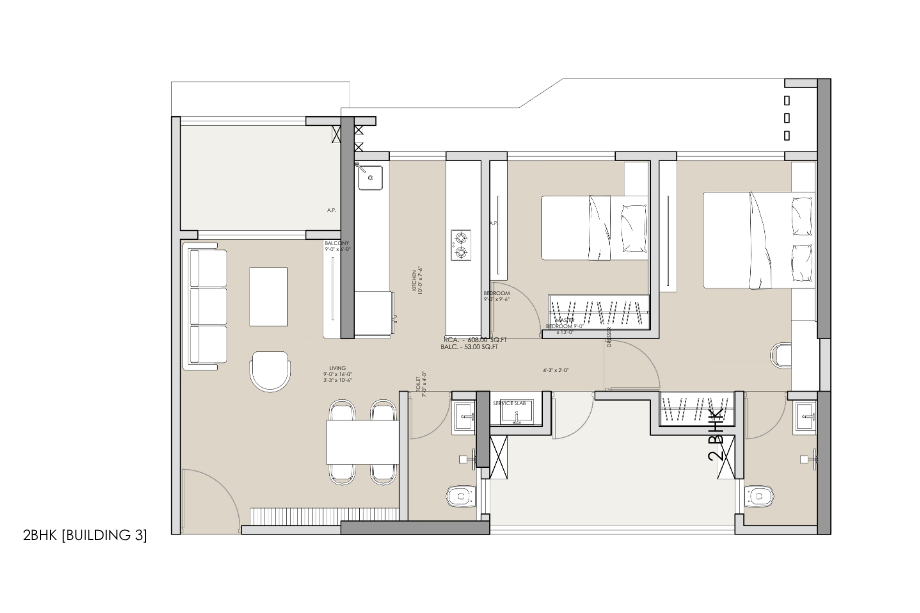 Ramdev-Avighna-Sky-Floor-Plan-2-BHK