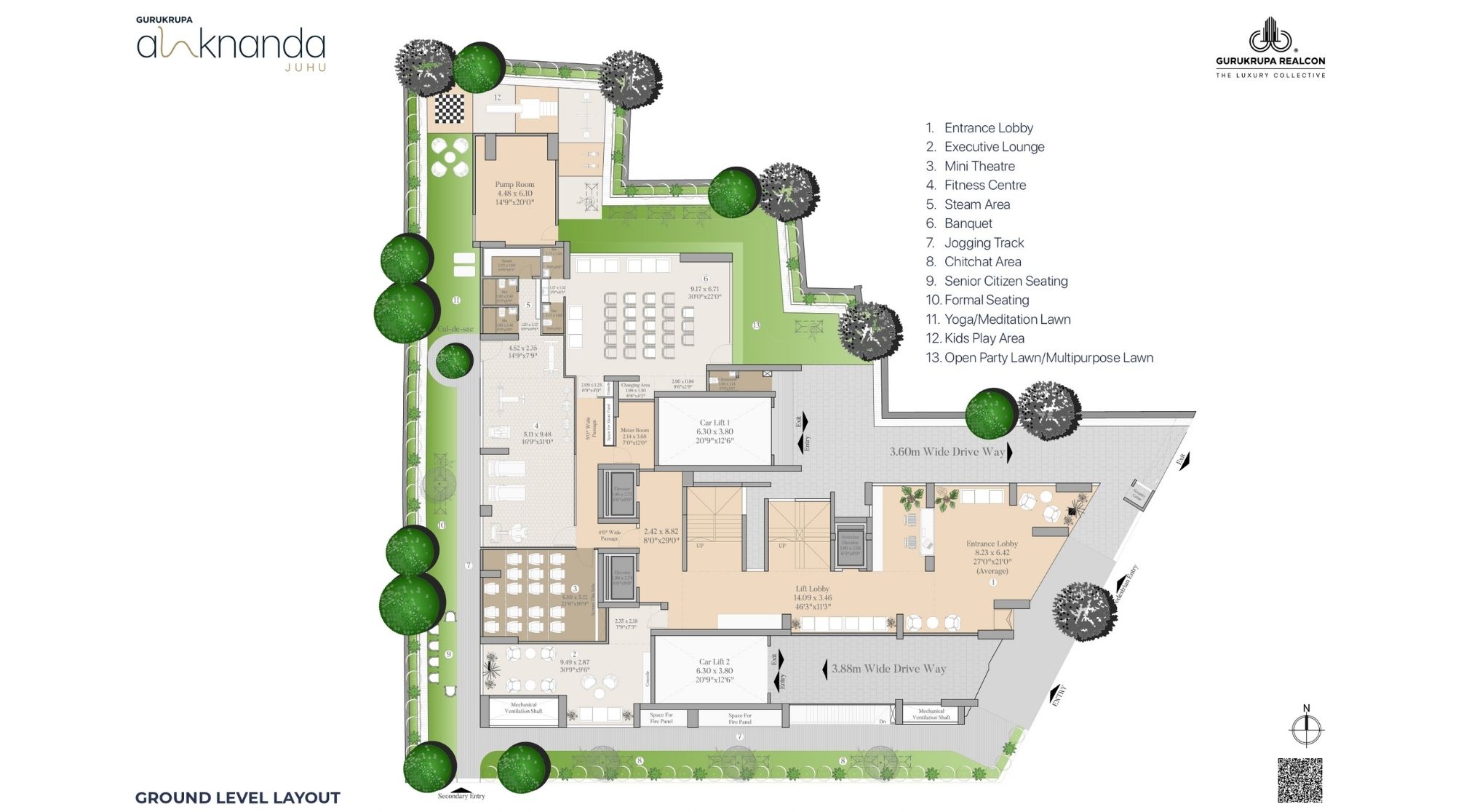Gurukrupa-Alaknanda-Typical-Floor-Plan-Ground-Level
