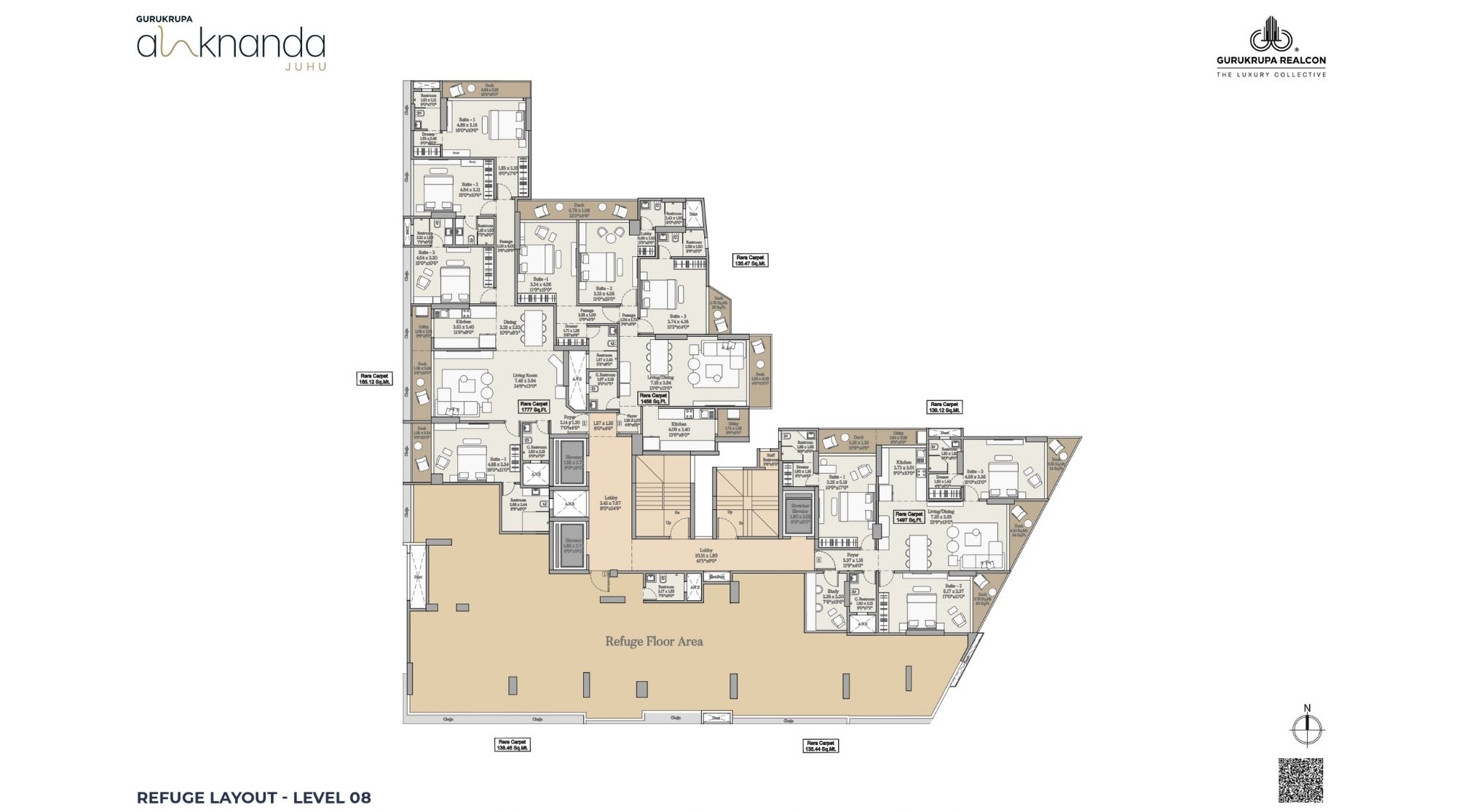 Gurukrupa-Alaknanda-Typical-Floor-Plan-Refuge-Floor