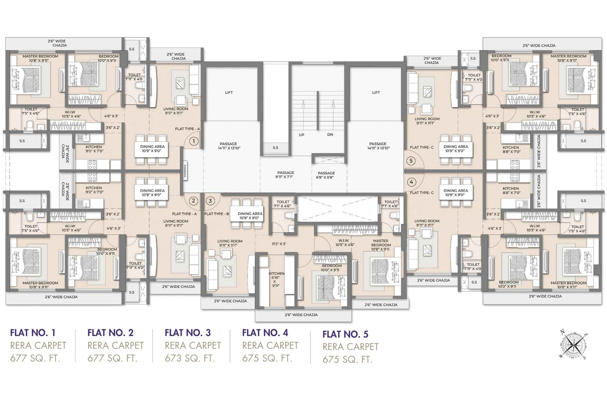 Elegant-Residency-Codename-Curve-Floor-Plan