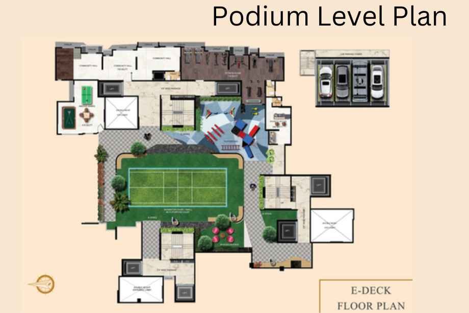 Sagar-Soham-Heights-Podium-Level-Plan