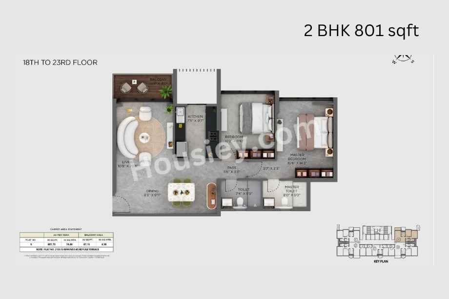 Vista-Residences-2-BHK-801-sqft