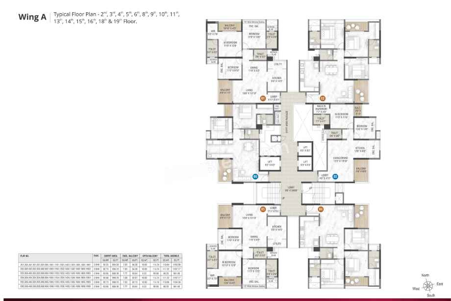 Millennium-Samriddhi-floor-plan