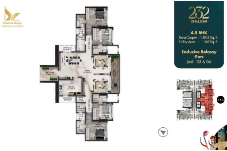 232-Dhuleva-4.5BHK