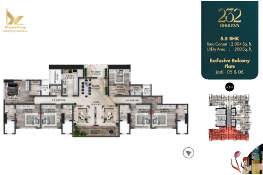 232-Dhuleva-5.5BHK