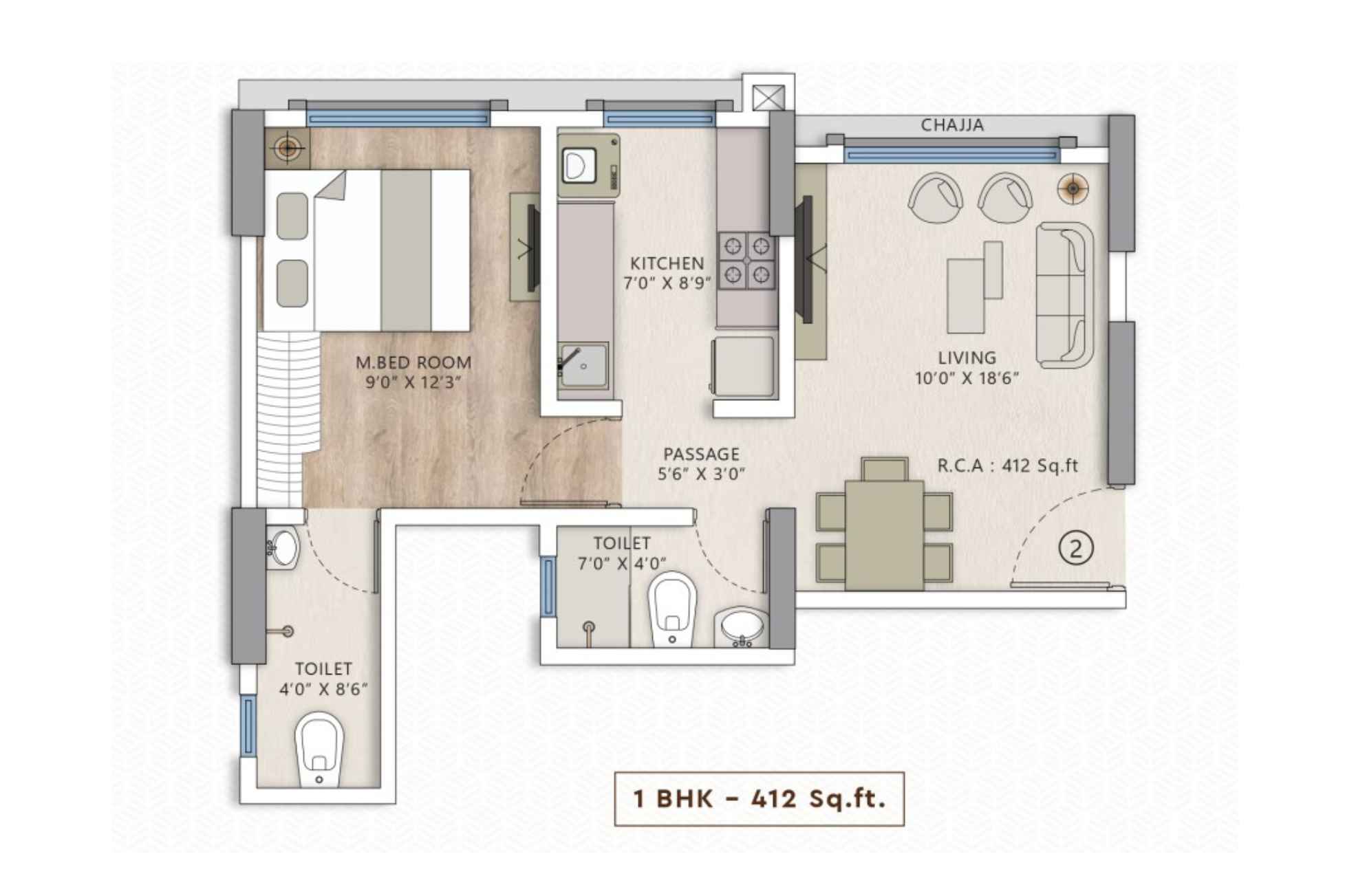 inspire-residency-1BHK-412sqft