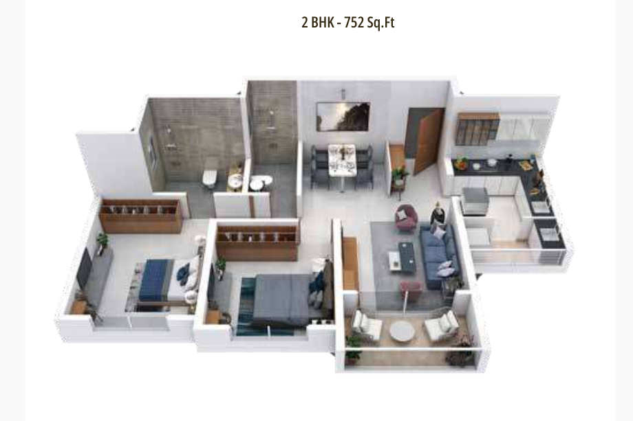 33-Central-Avenue-Floor-Plan-2-BHK-752-Sqft