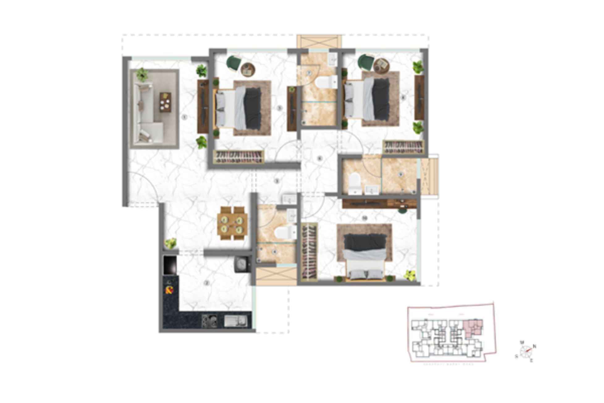 Sugee-Serene-3-BHK-982sqft