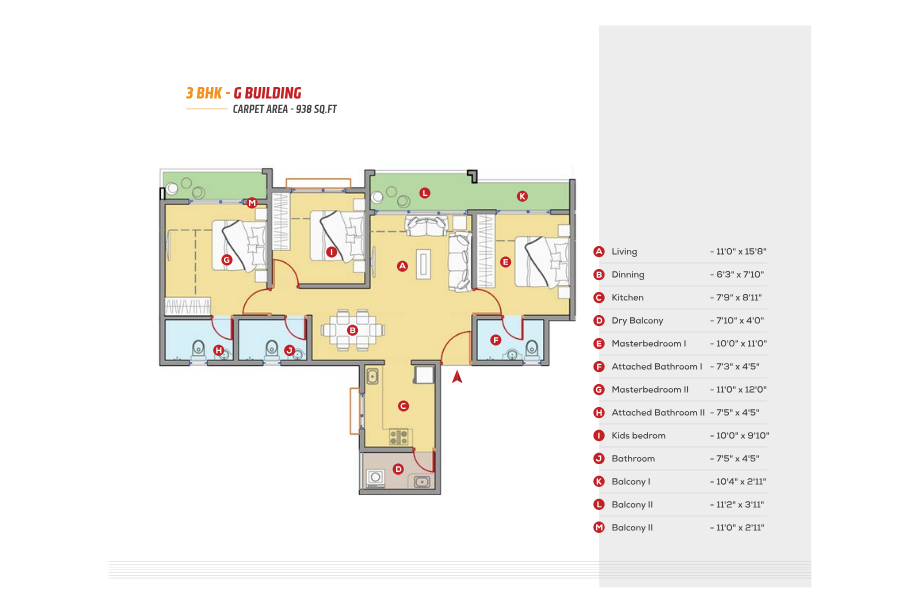 Sukhwani-Skylines-Floor-Plan-3-BHK