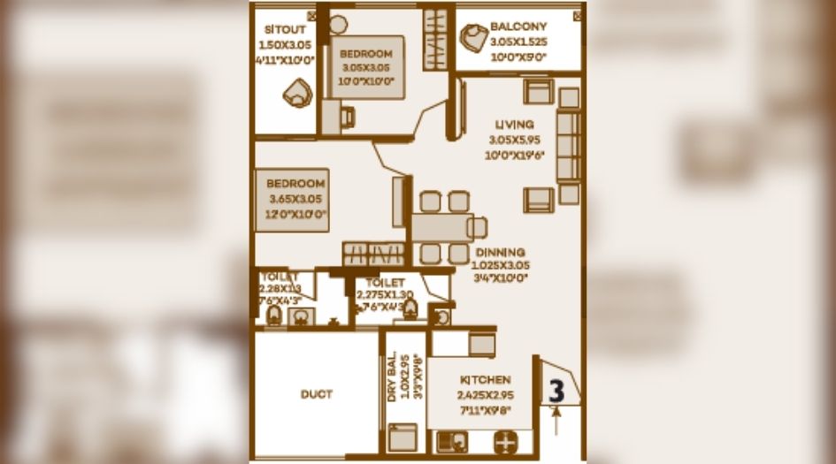 Choice-Goodwill-Element-2BHK-784sqft-unit-plan