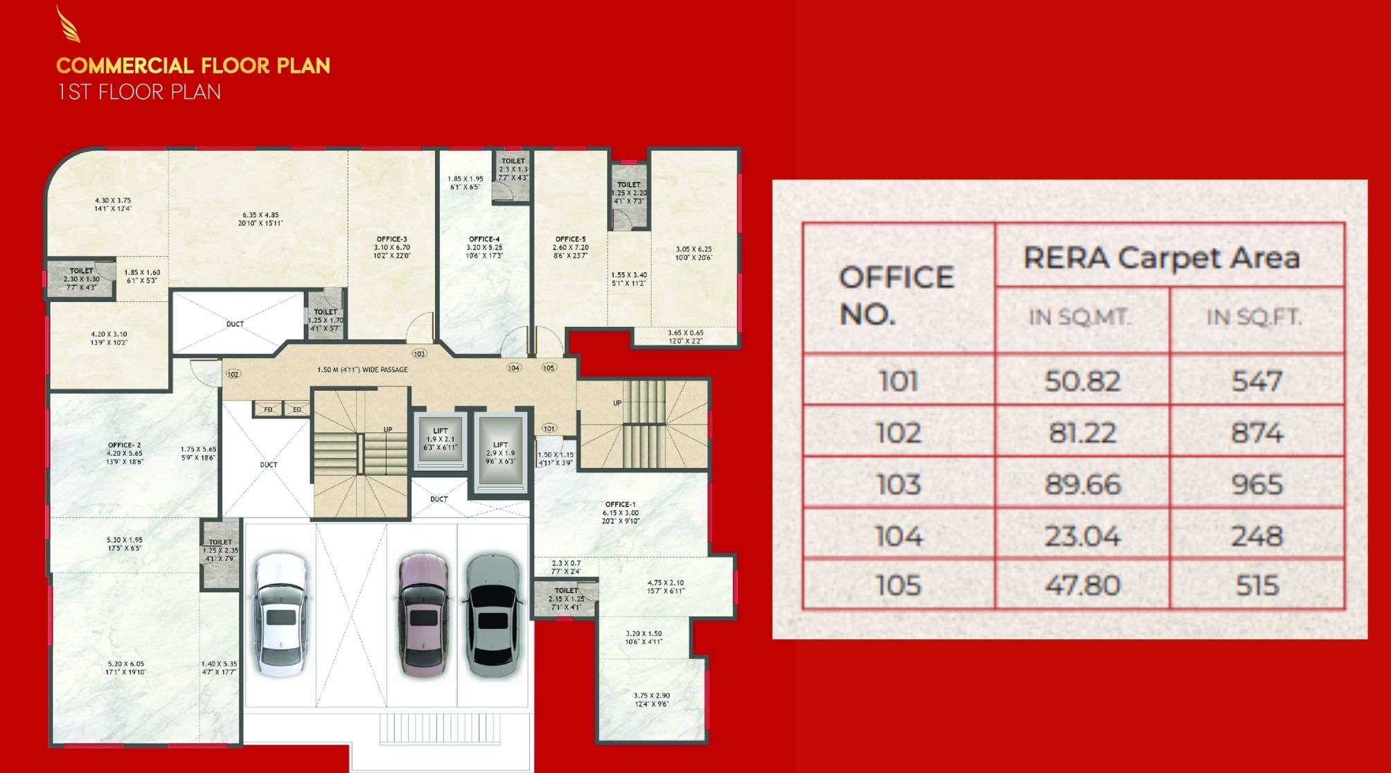 Charms-Shri-Kaustubh-Typical-Floor-Plan-1St-Floor