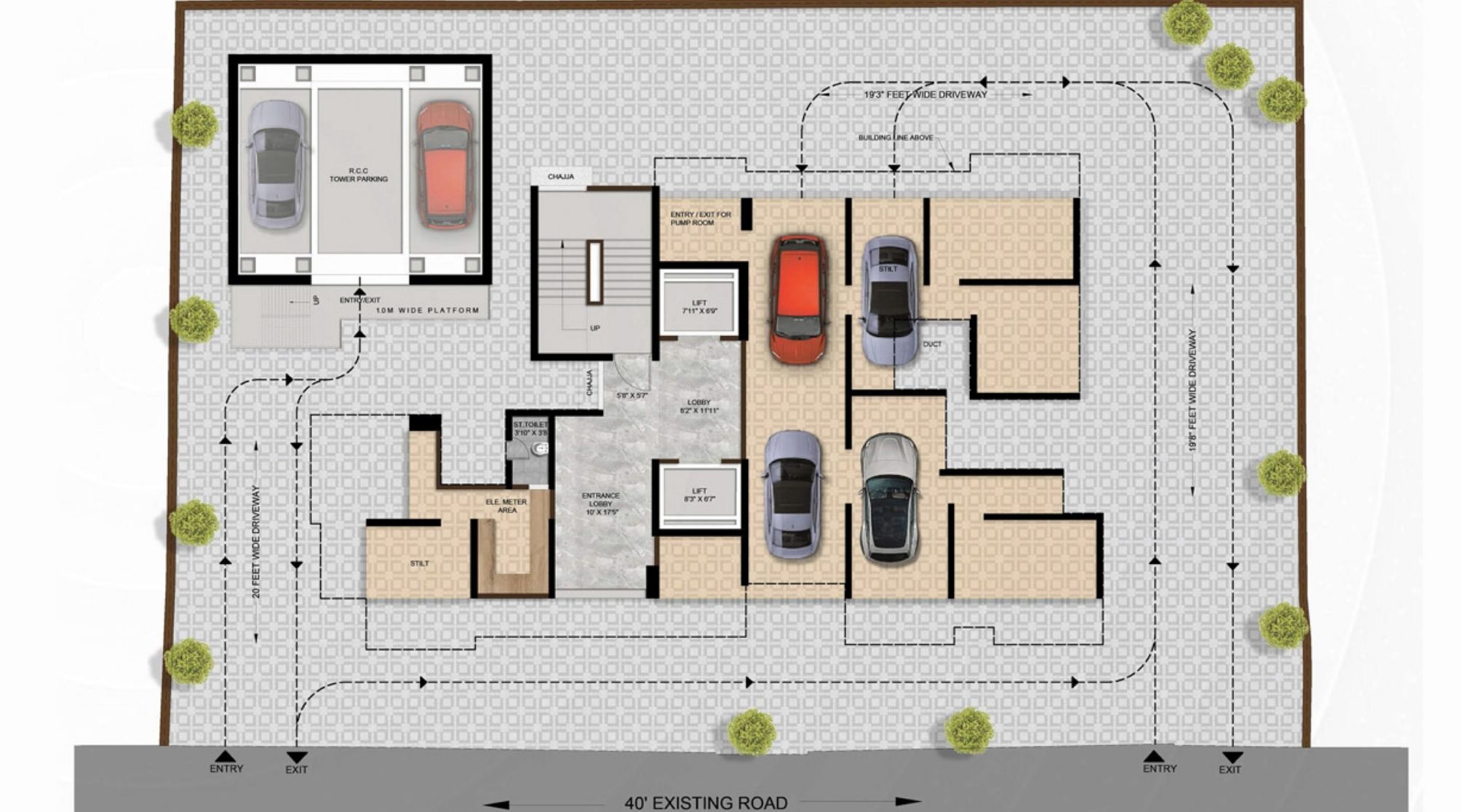 PCPL-Om-Manikanta-Ground-Floor-Plan