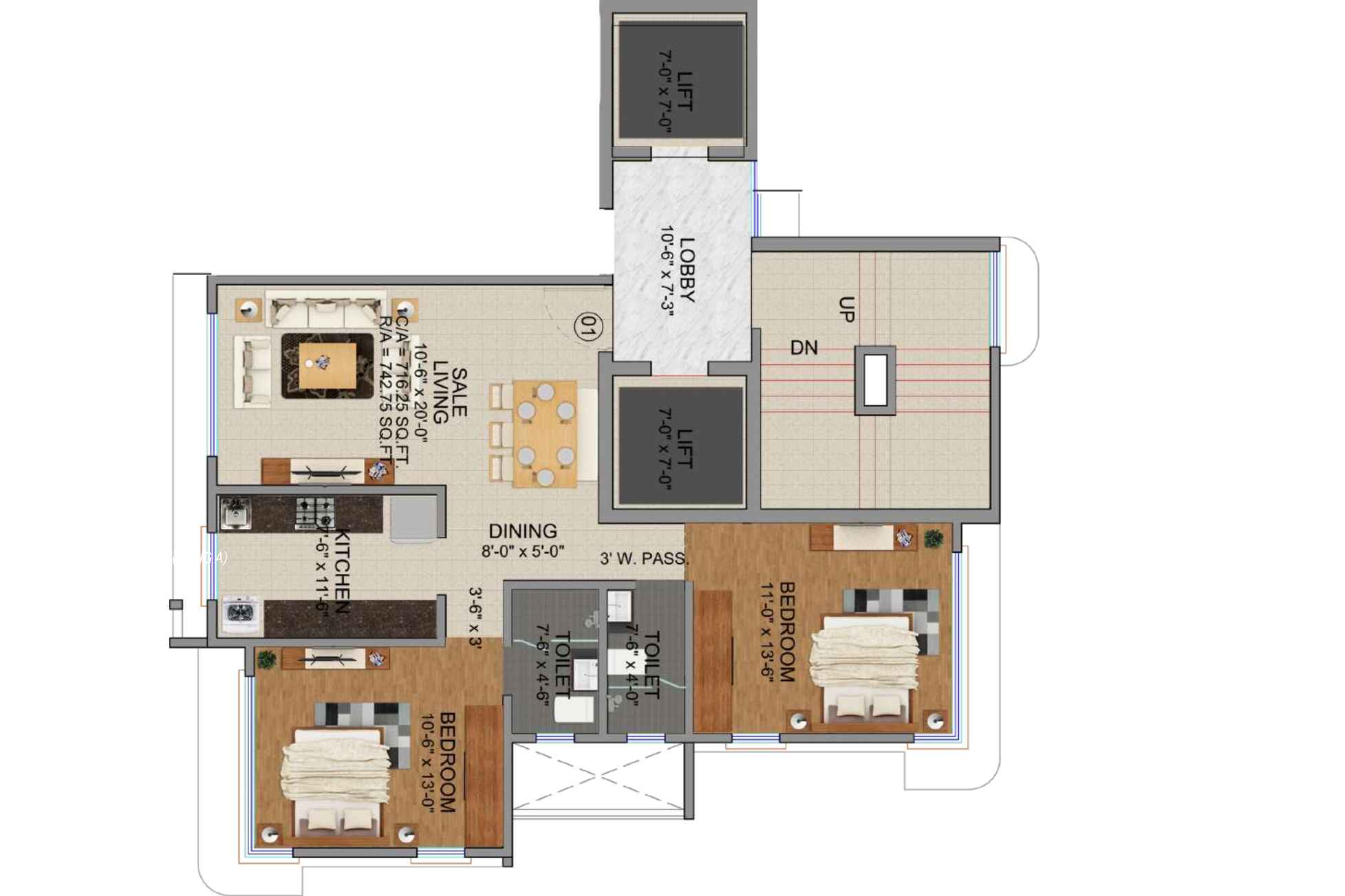 Zee-Manubharati-Floor-Plan-2-BHK