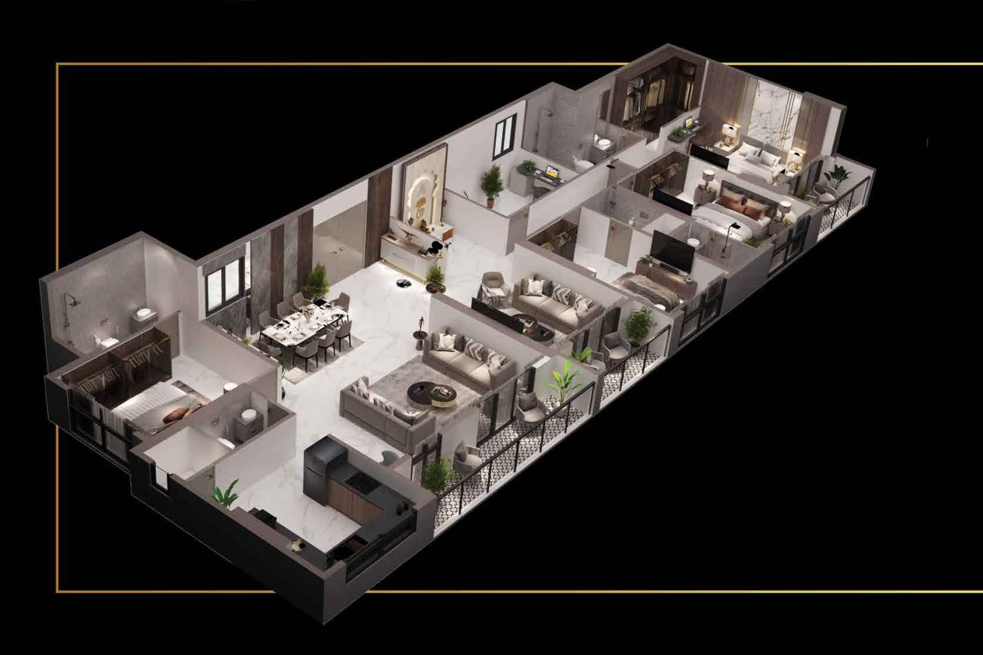 Esto-Arkis-floor-plan-4.5-BHK-1955-sqft