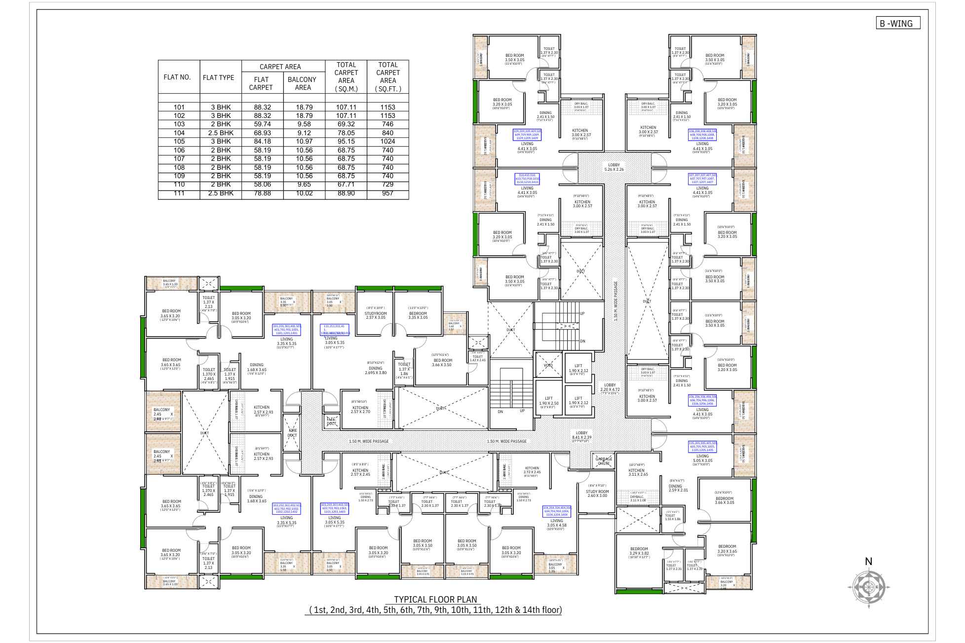 Awadh-Nagari-B-Wing-Floor-Plan