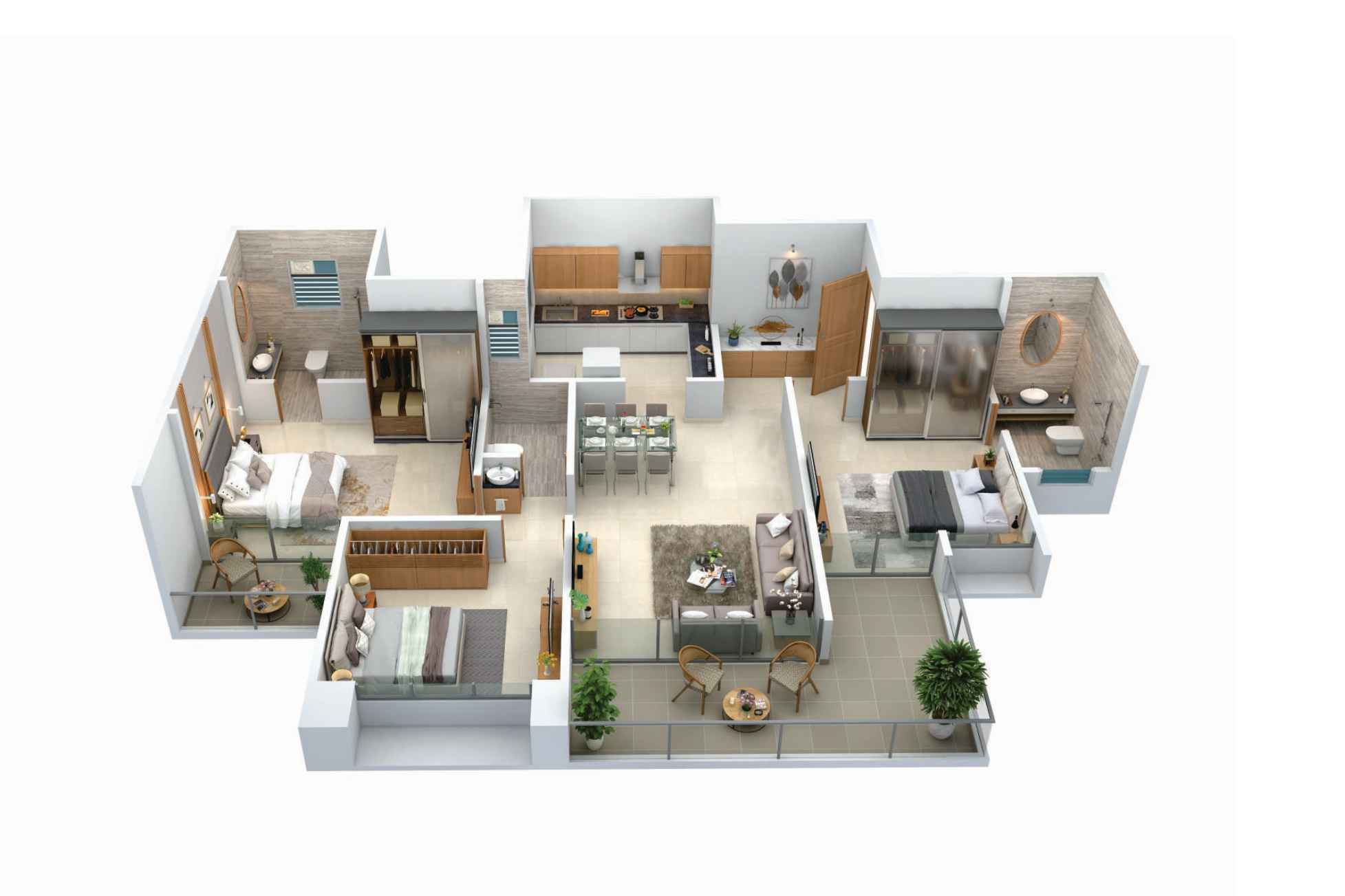 PK-Hillcrest-Floor-plan-3-BHK-Wing-A