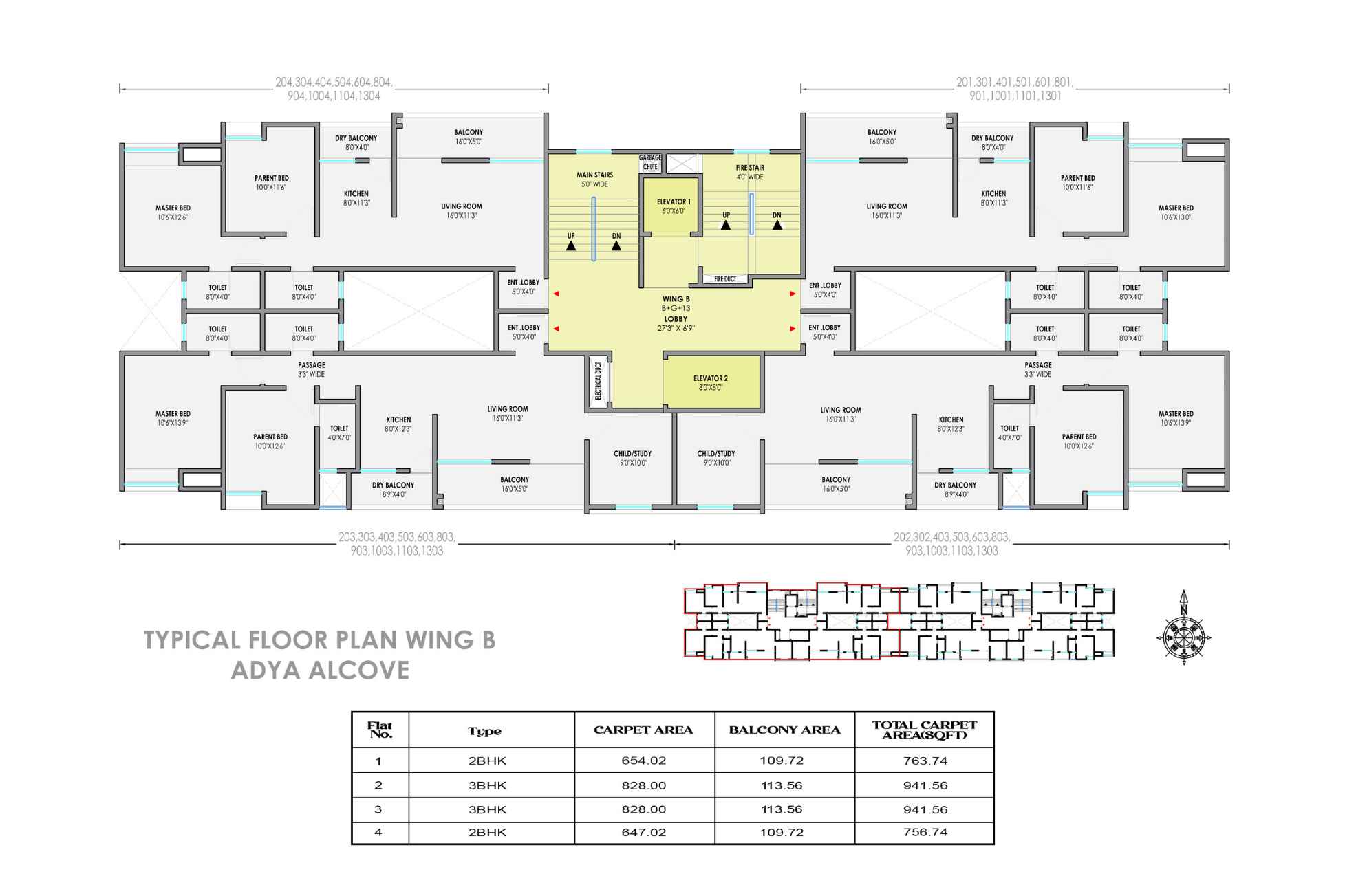 Adya-Alcove-Typical-Floor-Plan-Wing-B