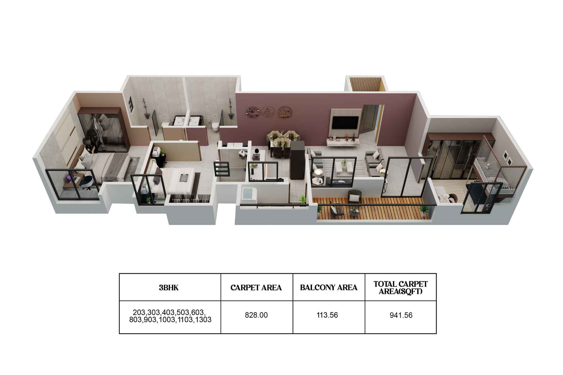 adya-Alcove--Floor-Plan-Wing-A&B-3-BHK
