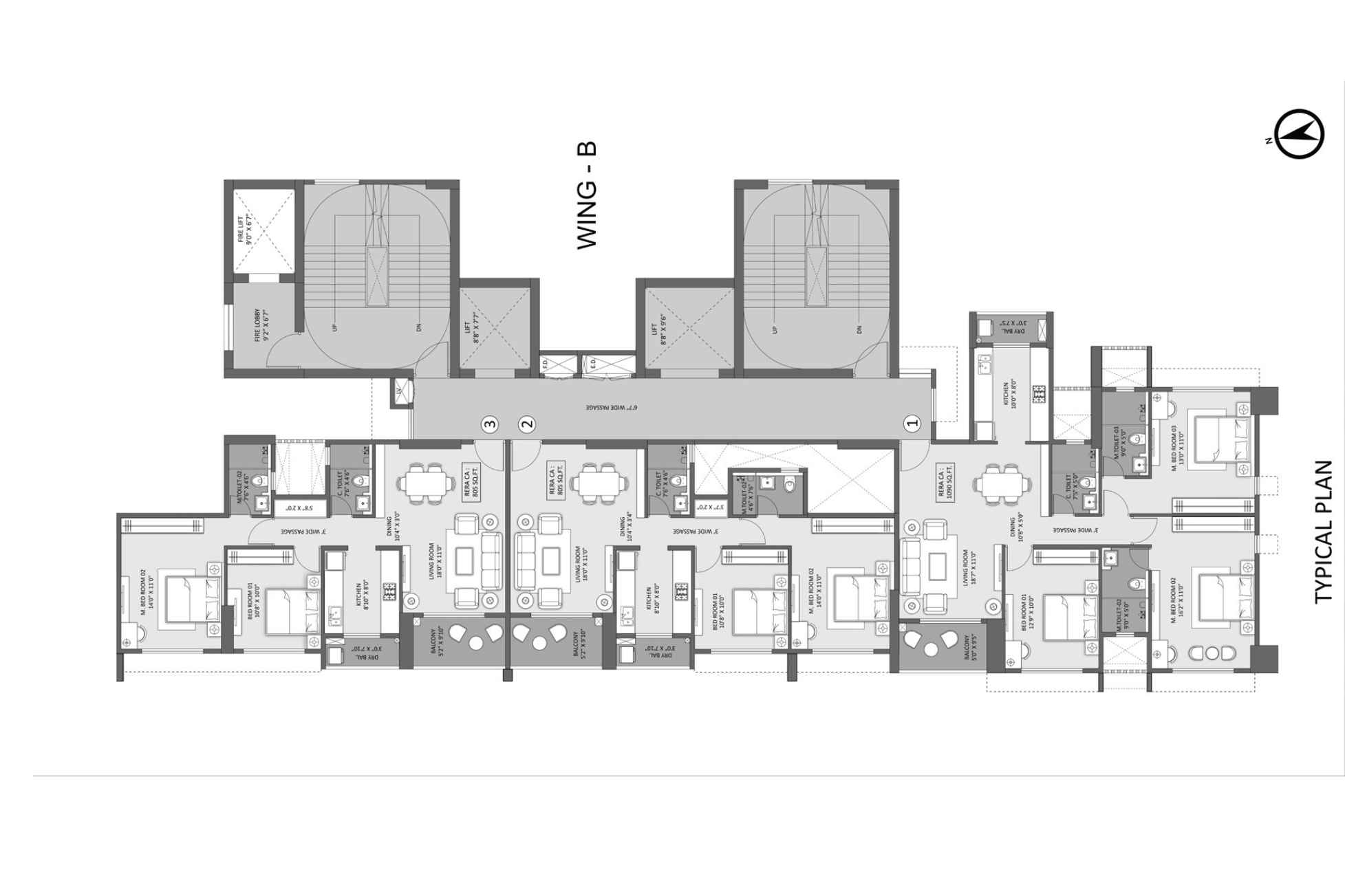 Mangroves-typical-Floor-Plan-wing-B