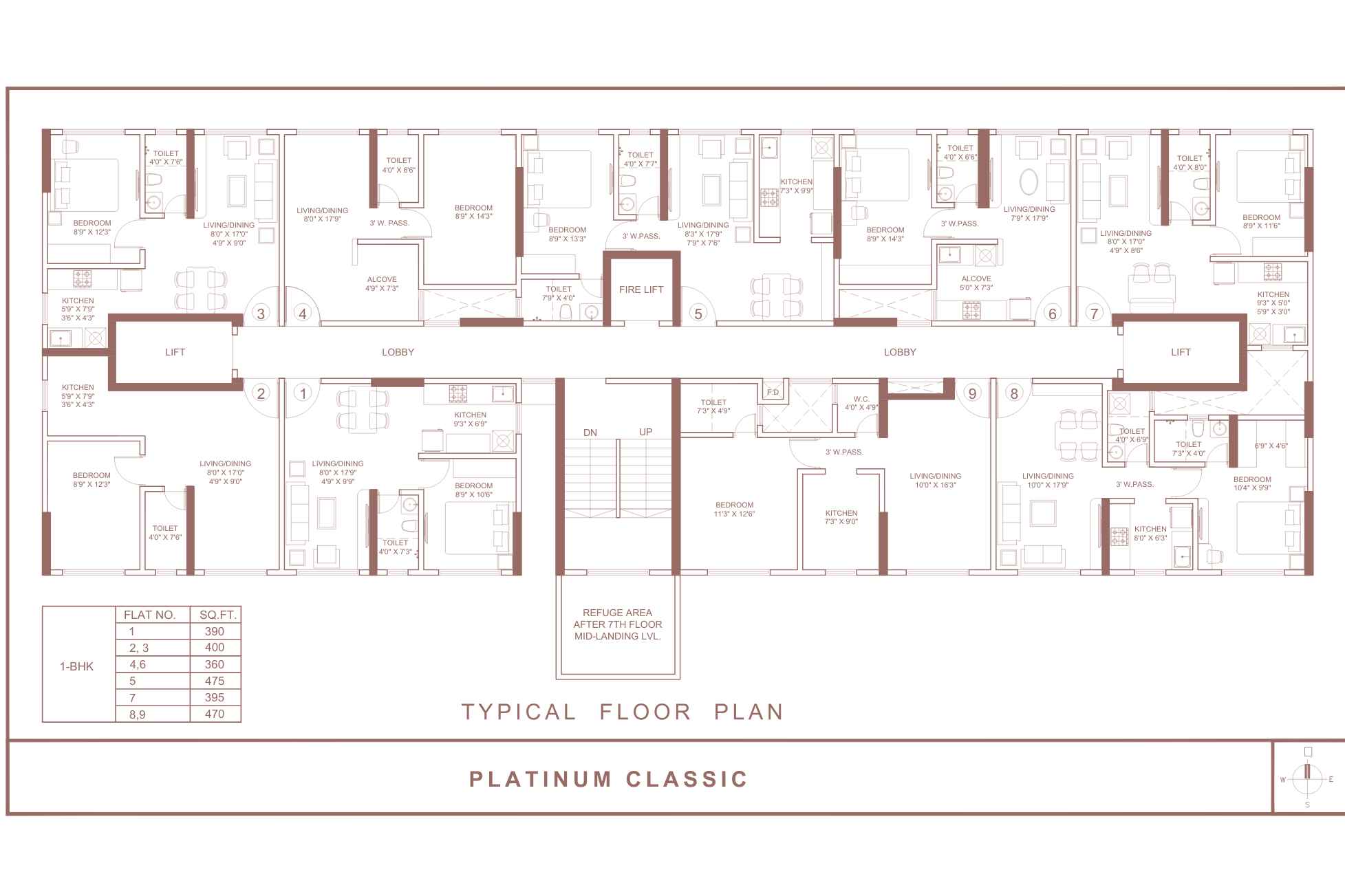 Platinum-Classic-Typical-Floor-Plan-