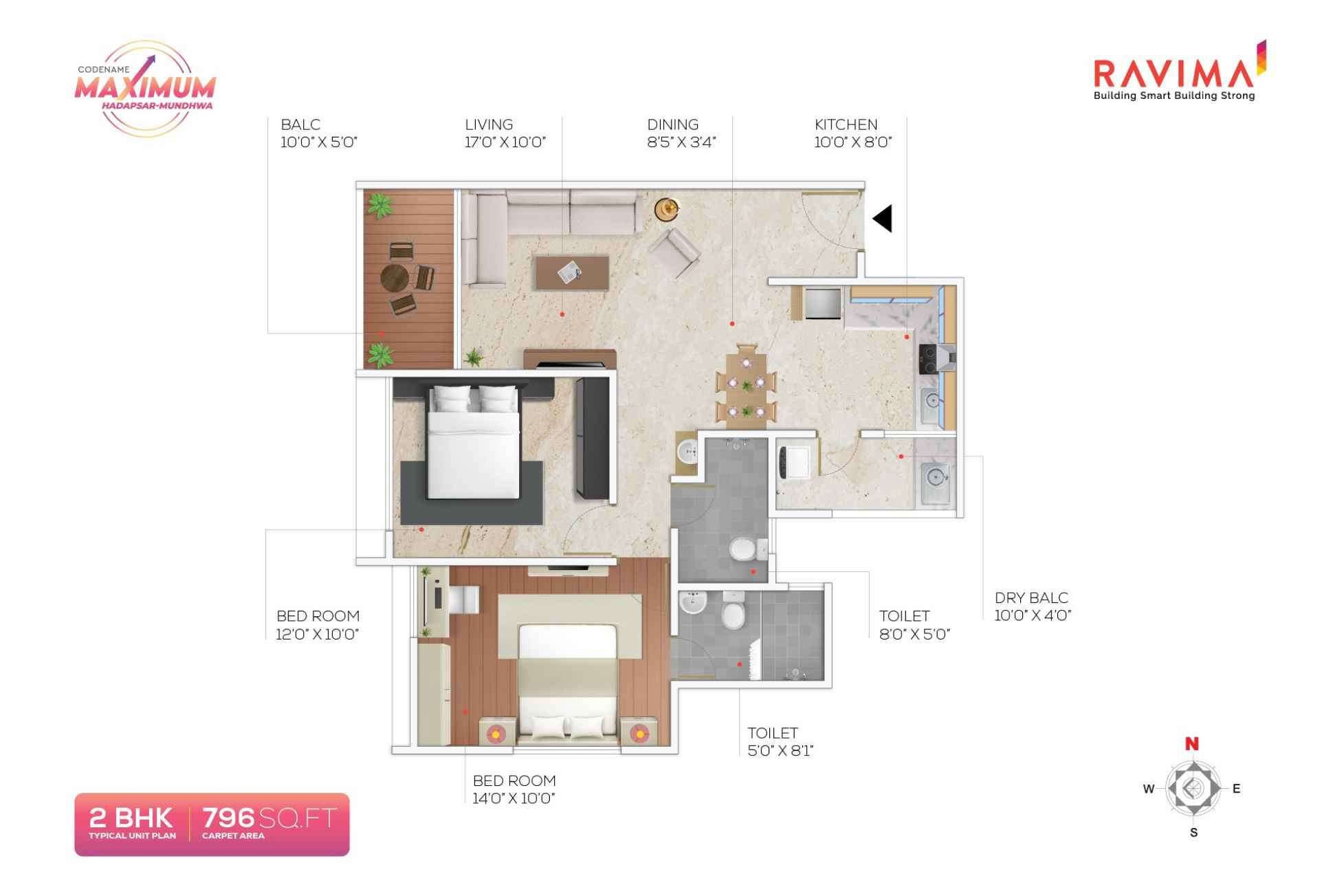 Ravima-Newton-Homes-Mundhwa-2-BHK-Floor-plan-796-sqft