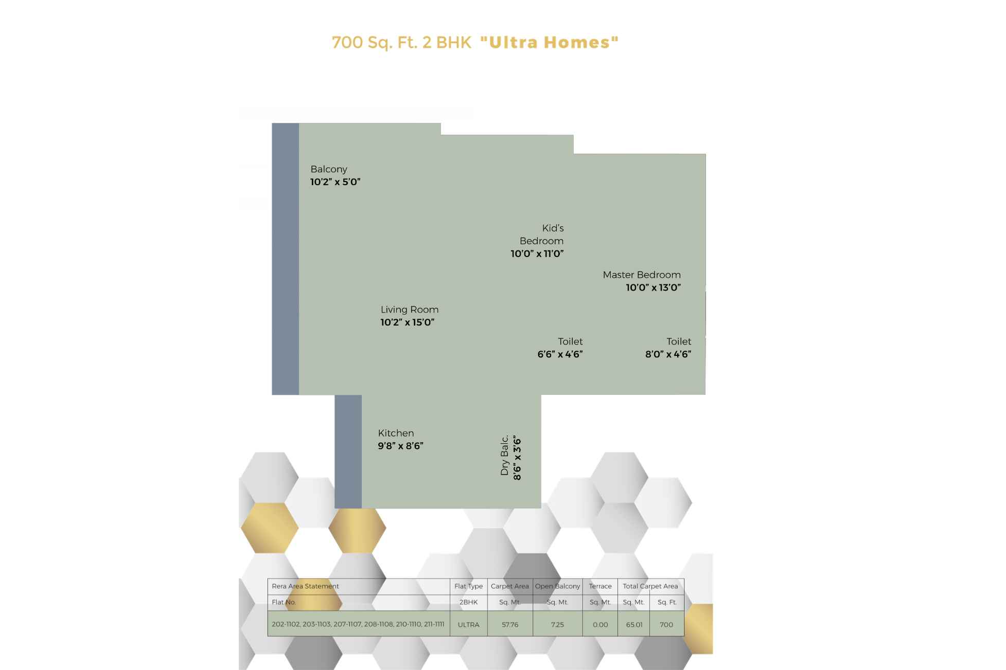 Mahalakshmi-rajput-Ekyum-2BHK-Ultra-700-Sqft