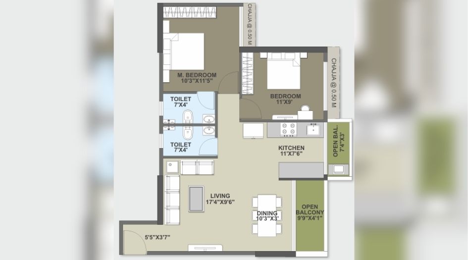 Olive-Boulevard-2BHK-686-sqft-unit-plan