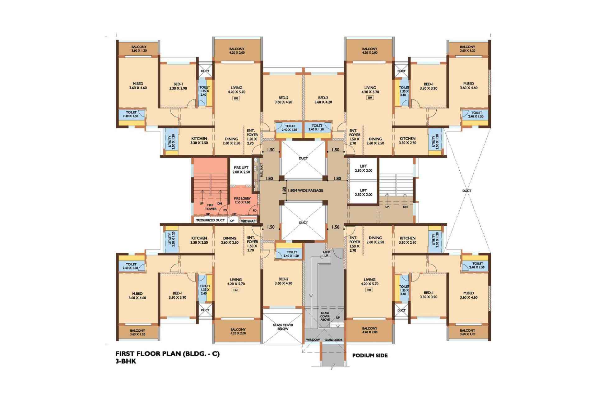 Nanded-City-Saajgiri-Floorplan-BULD-c-First-Floor