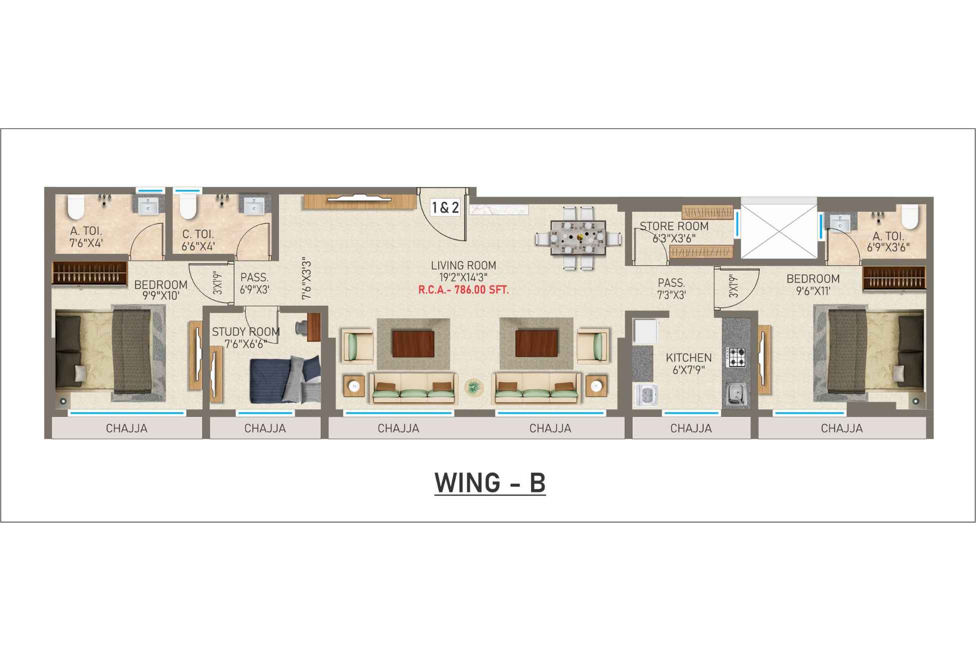 Priyam-Residency-Floor-Plan-Jodi-wing-B