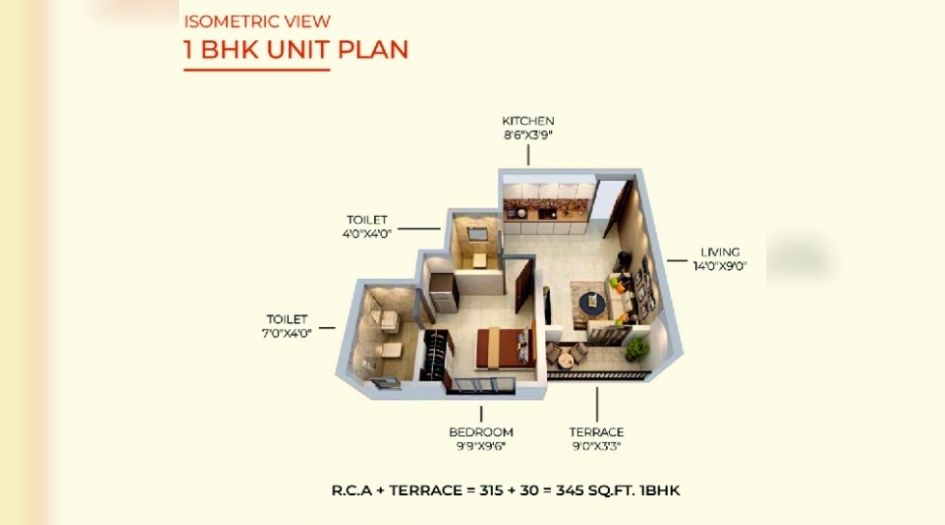 Balaji-Dombivli-Hotspot-1BHK-345sqft-unit-plan