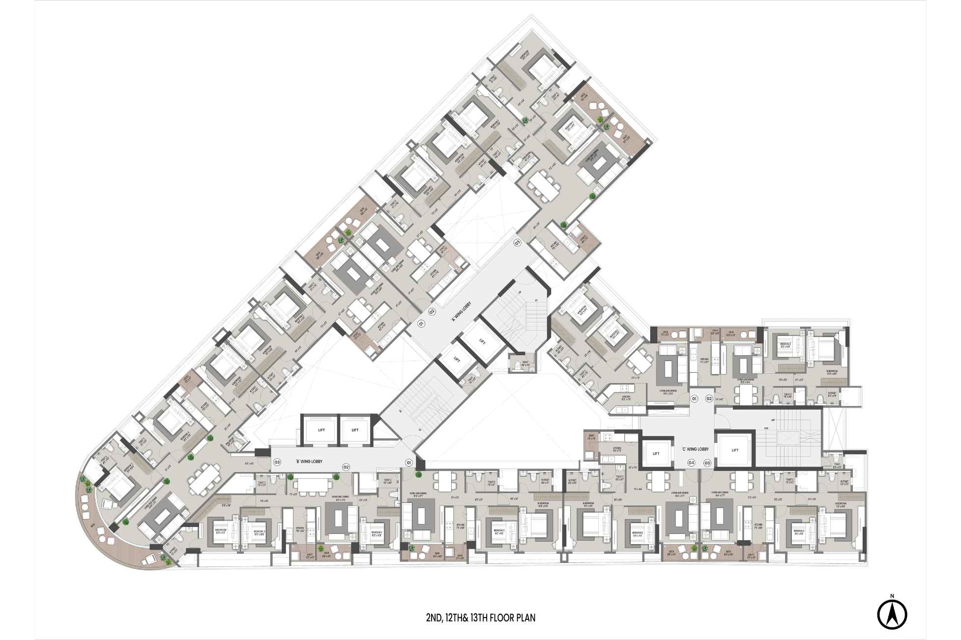 Nine-Arcs-Typical-Floor-Plan-2nd-12th-&-13th