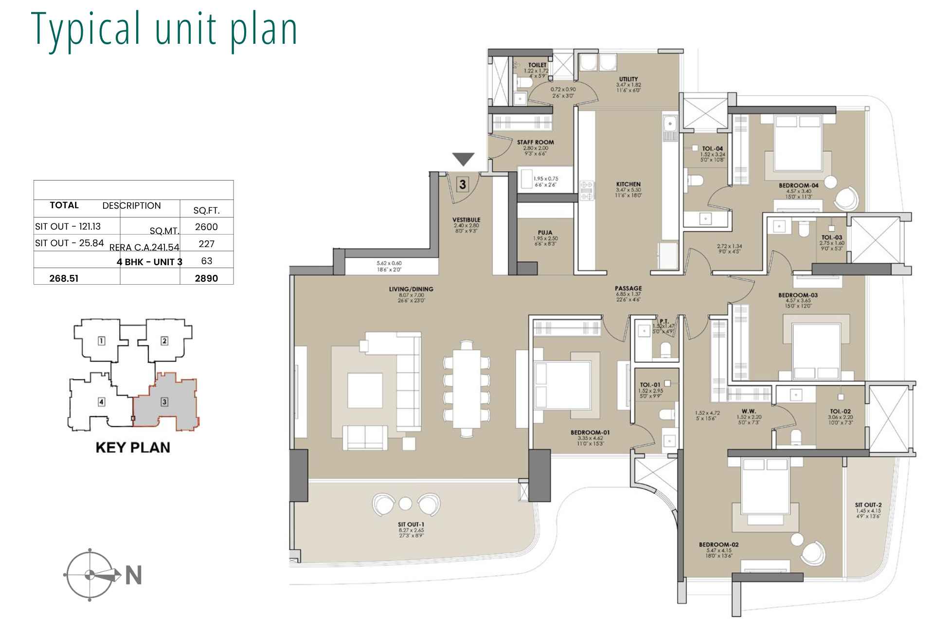 Viceroy-Visava-Unit-Floorplan-4-BHK-2890-sqft