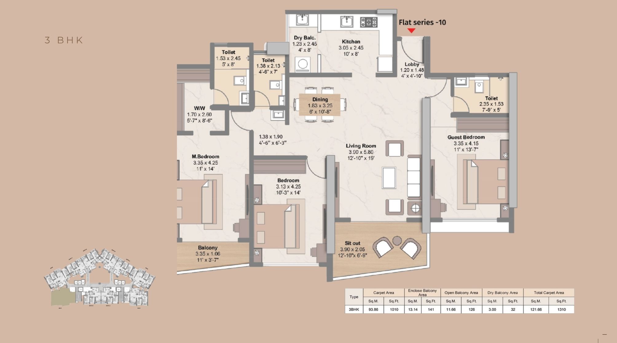 Livience-Unione-3BHK-1310-sqft