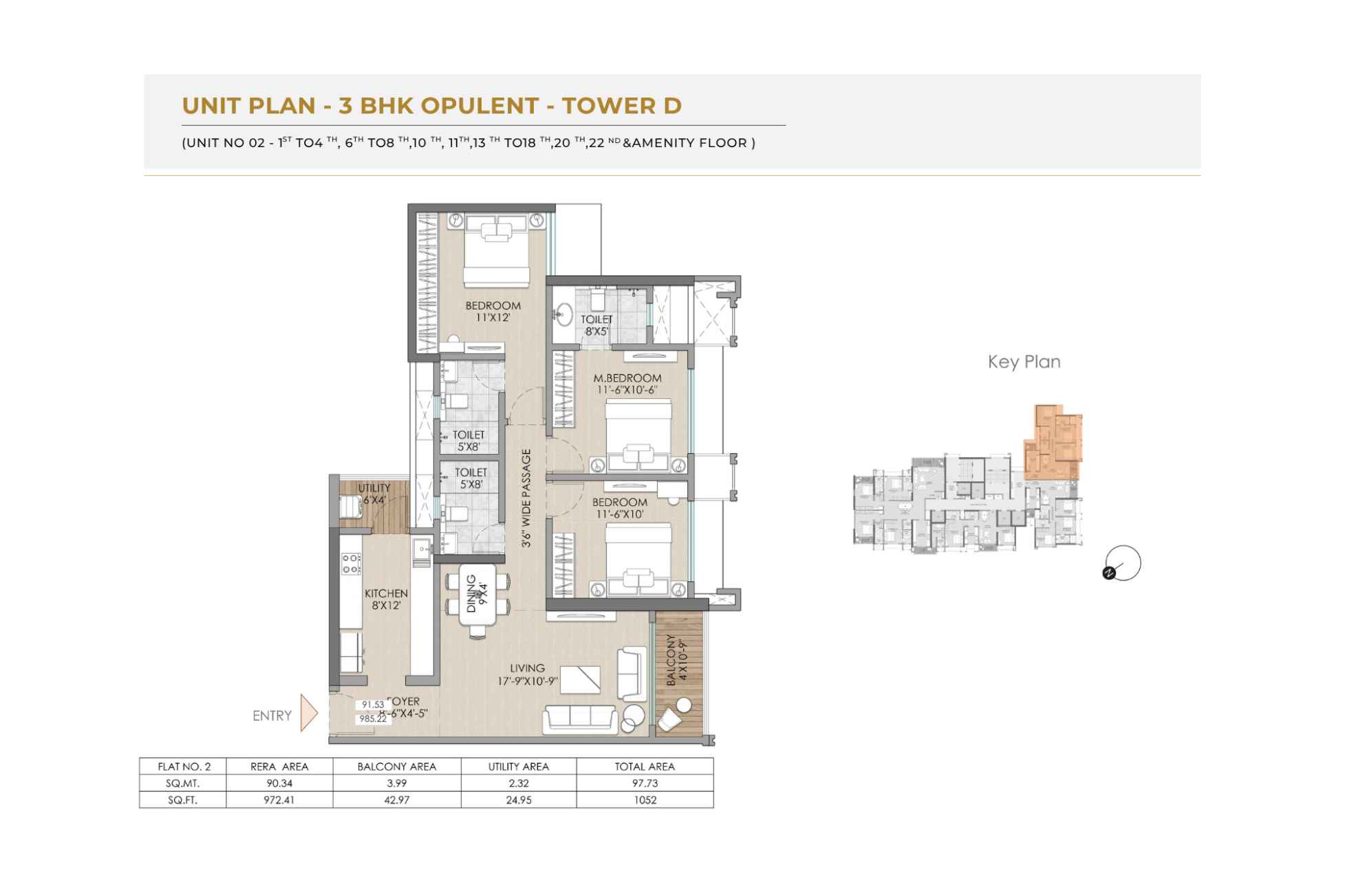 The-Address-by-GS-Sion-Floorplan-3-BHK-Opulent-972-sqft