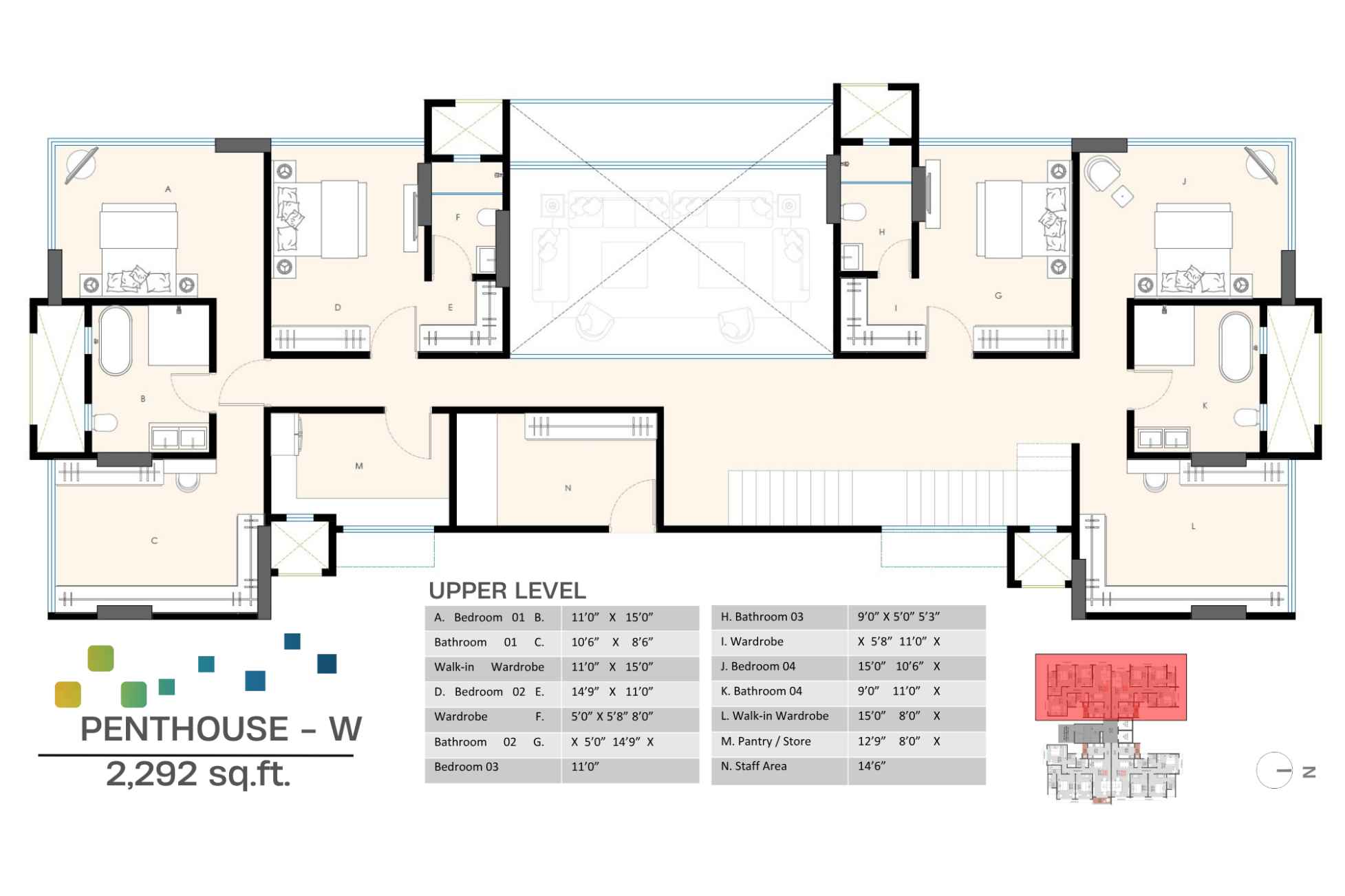 32-Elements-Penthouse-Floor-Plan-2292-sqft