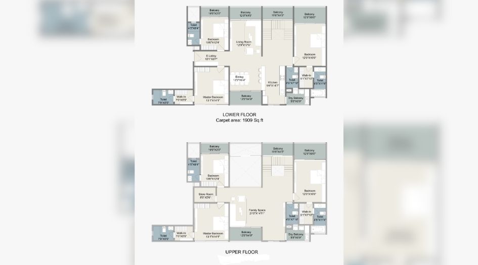Shree-Sonigara-Quorra-Duplex-3601sqft-unit-plan