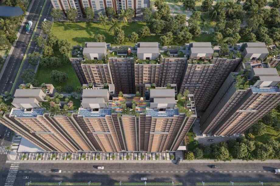 Unique-Poonam-Sky-City-elevation-top-view