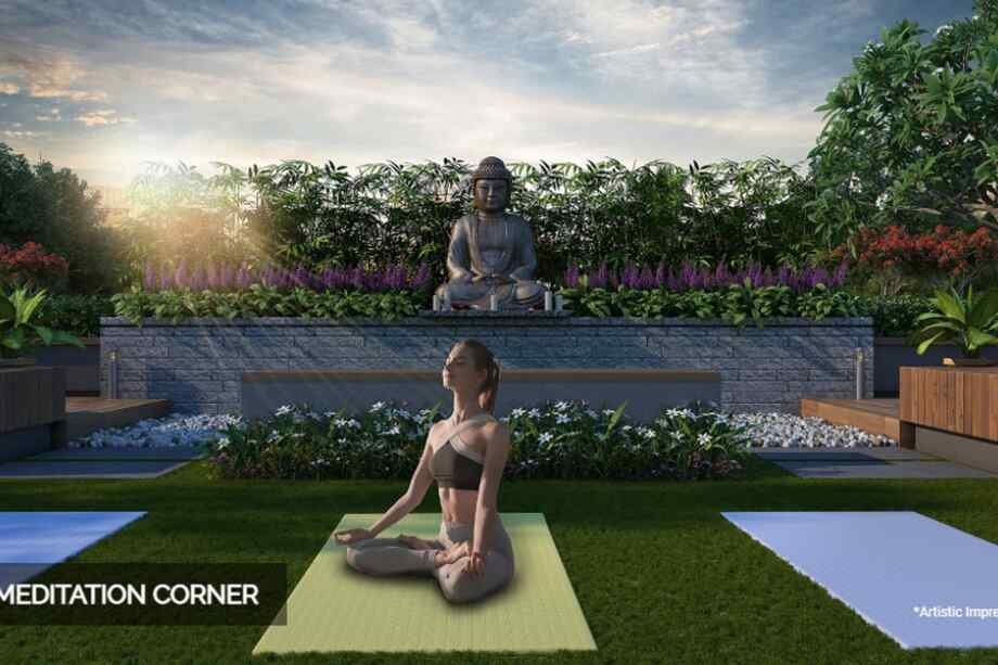 Veena-smart-homes-yoga-corner